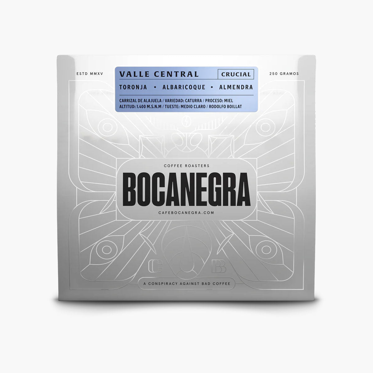 Caturra specialty coffee beans - honey process from Valle Central Costa Rica